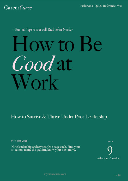 Survive & Thrive Quick Reference Guide: 9 Leadership Archetypes, One Page Each